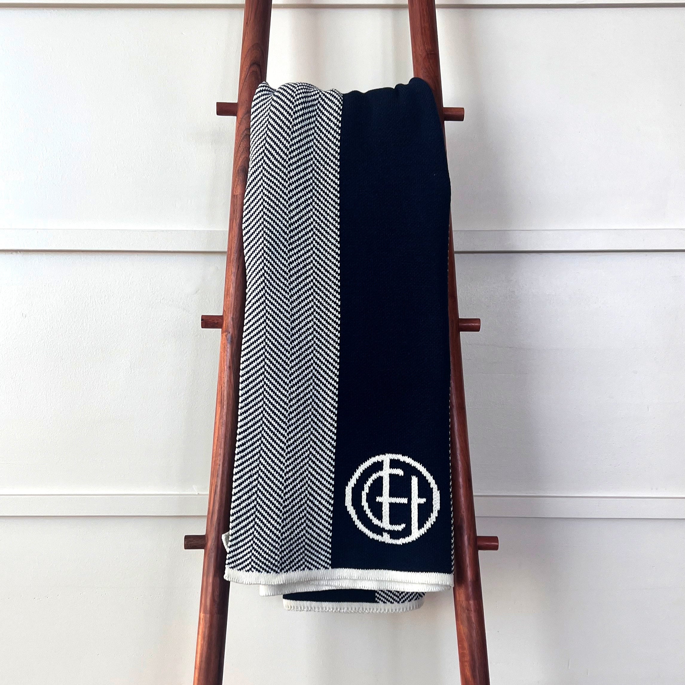 Eco-Friendly Herringbone Blanket