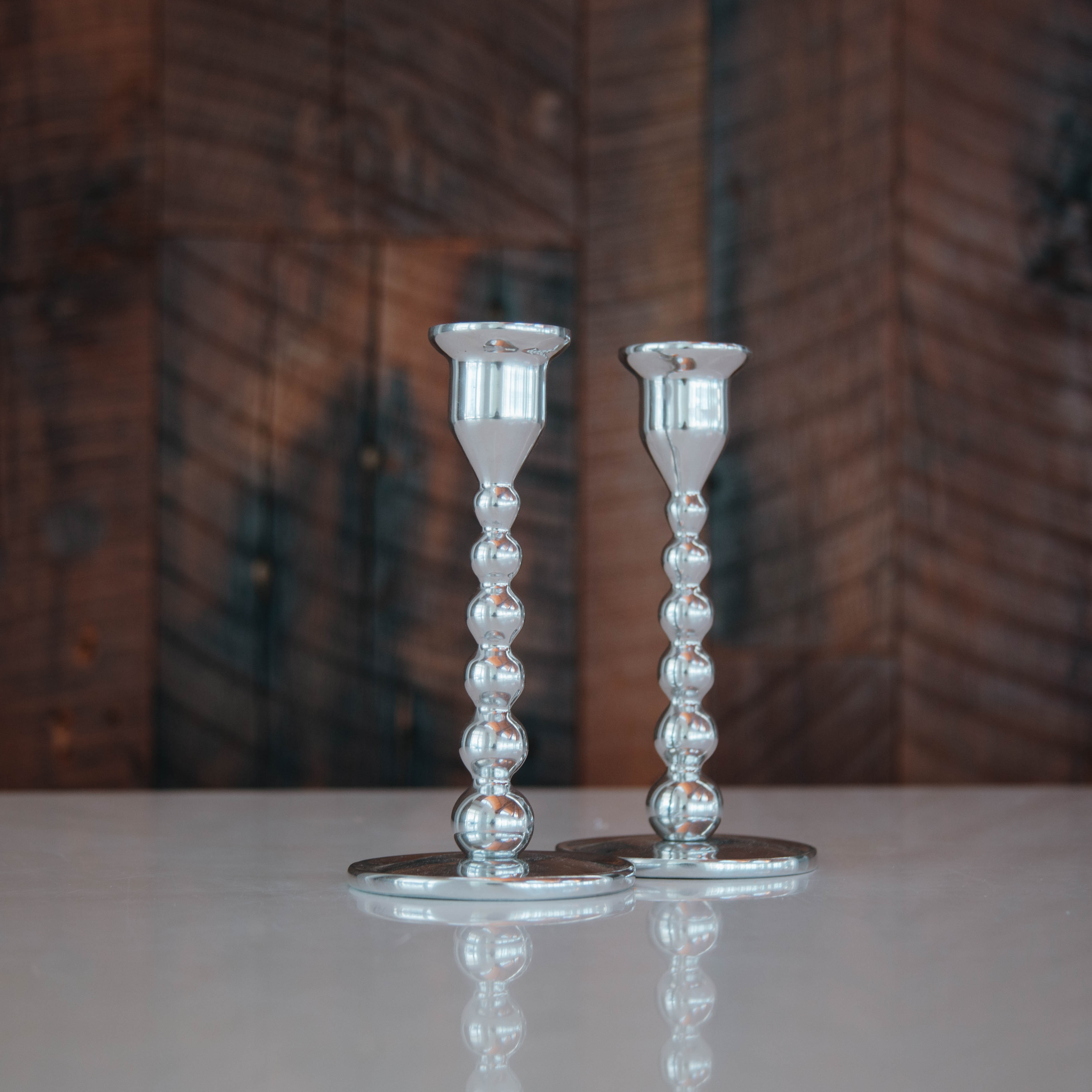 Pearled Candlesticks
